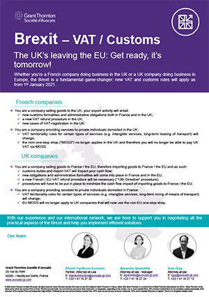 Brexit VAT/Customs