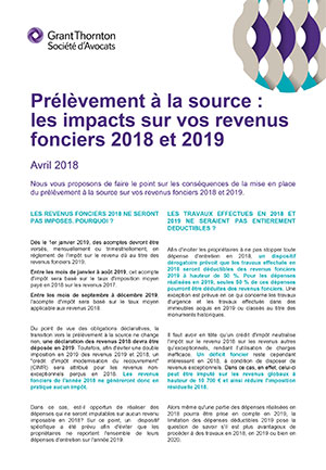 Prélèvement à la source