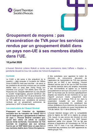 Groupement de moyens