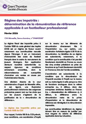 Régime des impatriés