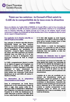 Taxe sur les salaires