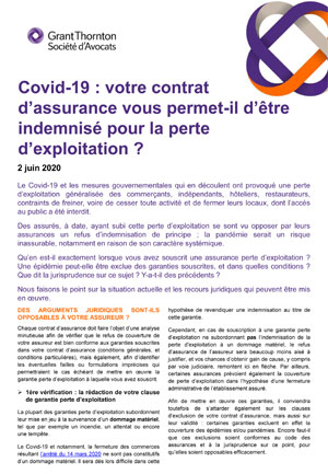 Perte d’exploitation et assurance : pouvez-vous être indemnisé ?