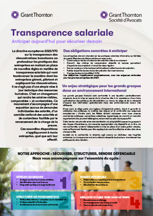 Transparence salariale